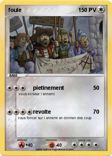 Pokemon foule