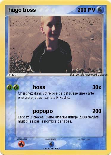 Pokemon hugo boss