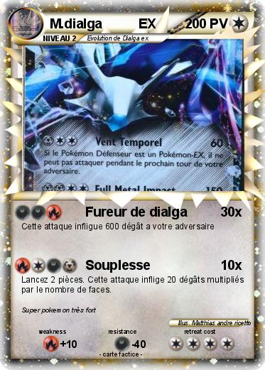 Pokemon M.dialga          EX