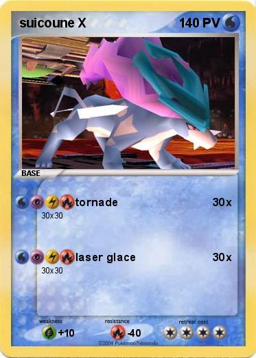 Pokemon suicoune X