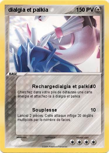 Pokemon dialgia et palkia