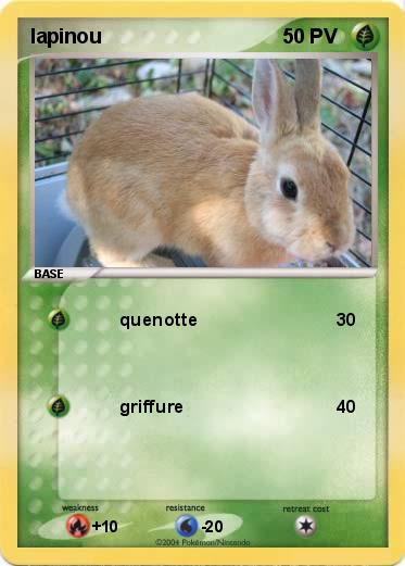 Pokemon lapinou