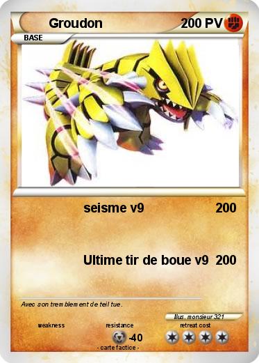 Pokemon Groudon
