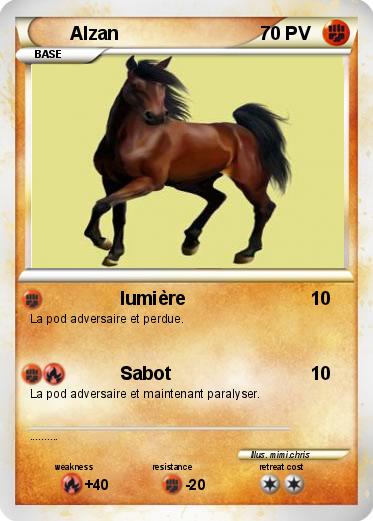 Pokemon Alzan