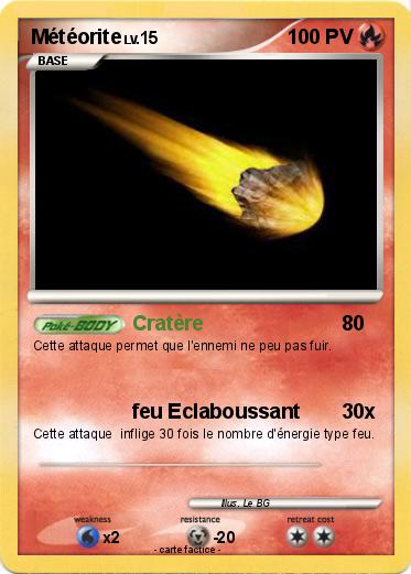 Pokemon Météorite