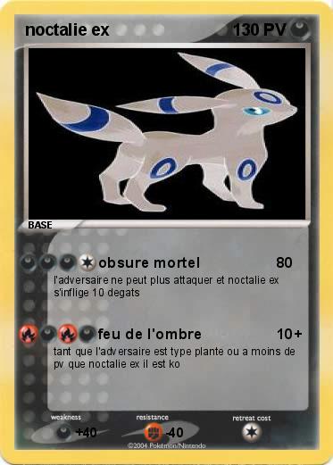 Pokemon noctalie ex