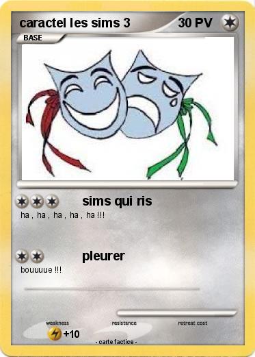 Pokemon caractel les sims 3
