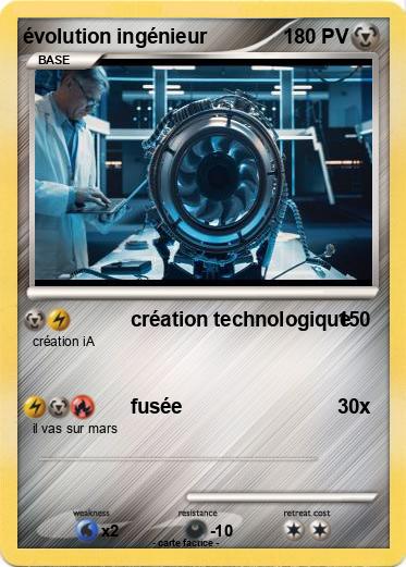 Pokemon évolution ingénieur