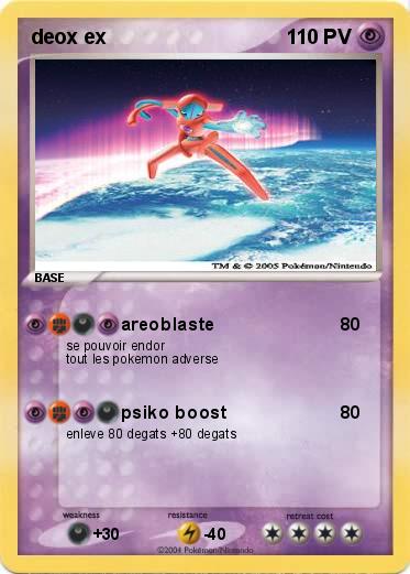 Pokemon deox ex