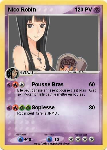Pokemon Nico Robin
