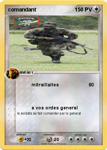 Pokemon comandant