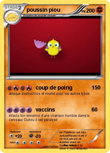 Pokemon poussin piou
