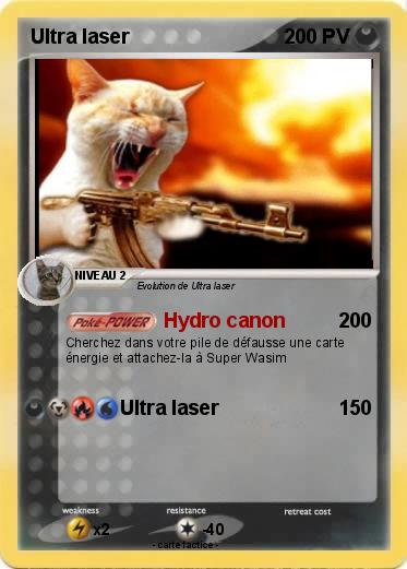 Pokemon Ultra laser