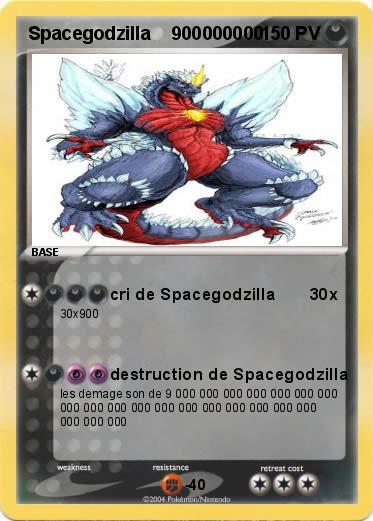 Pokemon Spacegodzilla    900000000