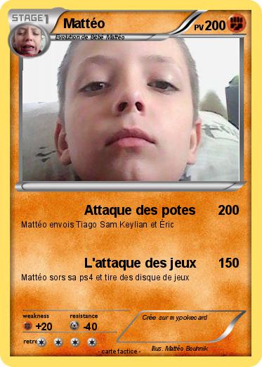 Pokemon Mattéo