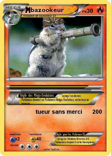 Pokemon bazookeur