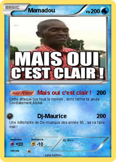 Pokemon Mamadou