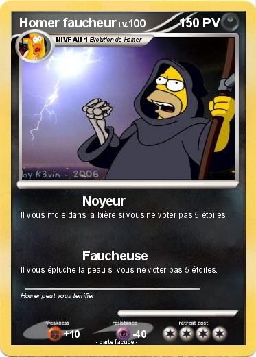 Pokemon Homer faucheur