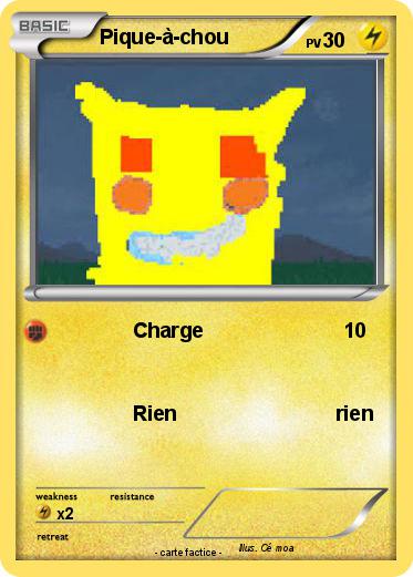 Pokemon Pique-à-chou