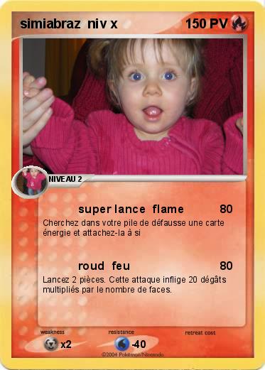 Pokemon simiabraz  niv x