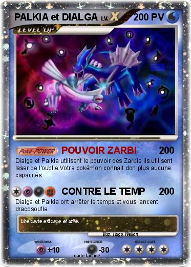 Pokemon PALKIA et DIALGA