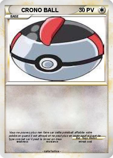 Pokemon CRONO BALL