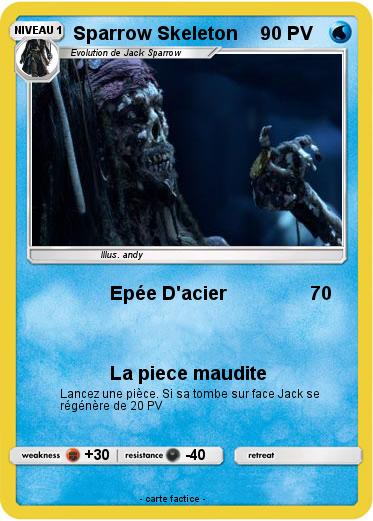 Pokemon Sparrow Skeleton