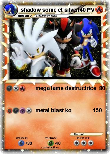 Pokemon shadow sonic et silver