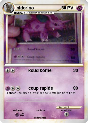 Pokemon nidorino