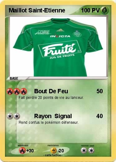 Pokemon Maillot Saint-Etienne