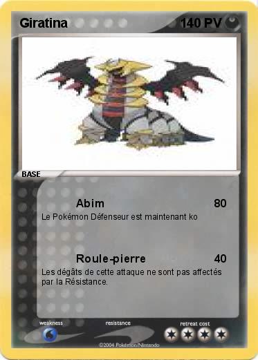 Pokemon Giratina 