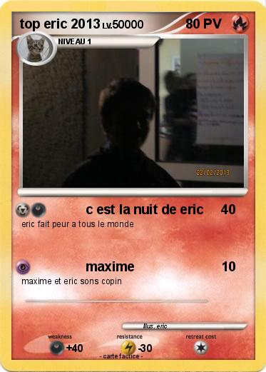 Pokemon top eric 2013