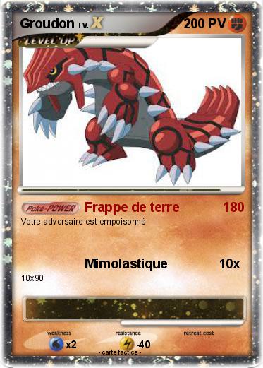 Pokemon Groudon