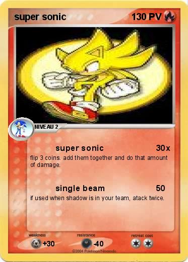 Pokemon super sonic