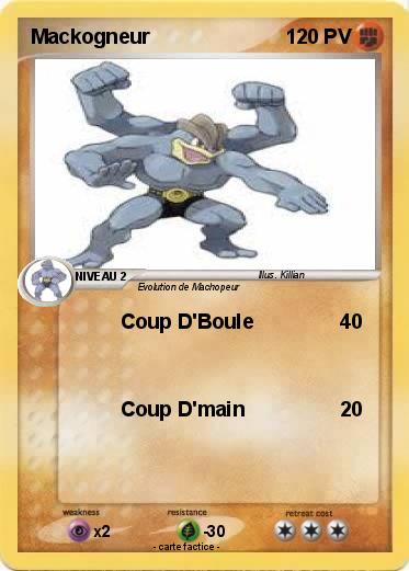 Pokemon Mackogneur