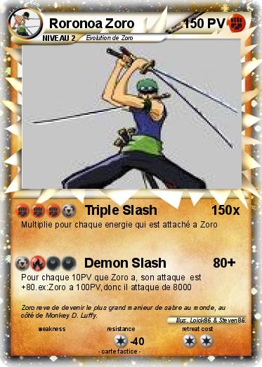 Pokemon Roronoa Zoro
