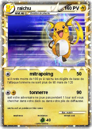 Pokemon raichu