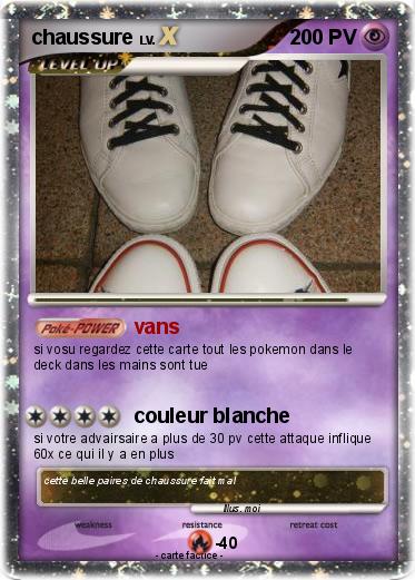 Pokemon chaussure