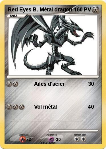 Pokemon Red Eyes B. Métal dragon