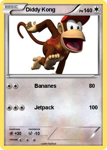 Pokemon Diddy Kong