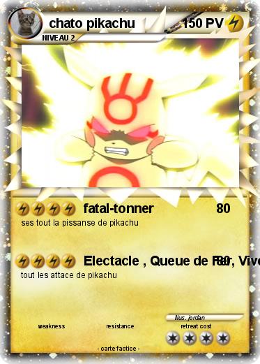 Pokemon chato pikachu