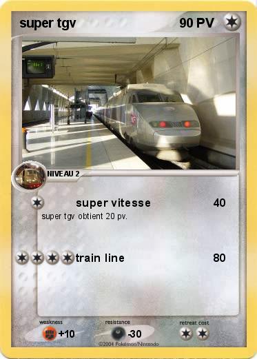 Pokemon super tgv