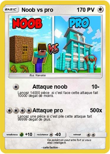 Pokemon Noob vs pro