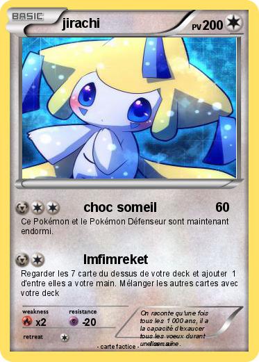Pokemon jirachi
