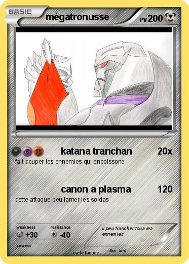 Pokemon mégatronusse