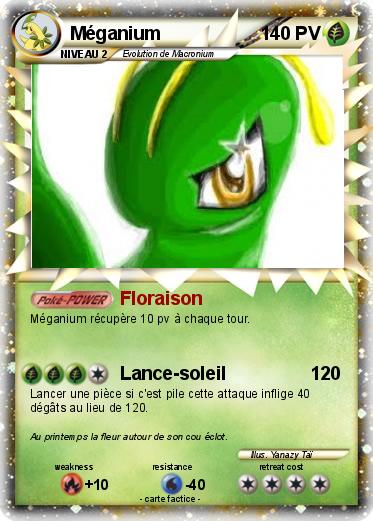 Pokemon Méganium