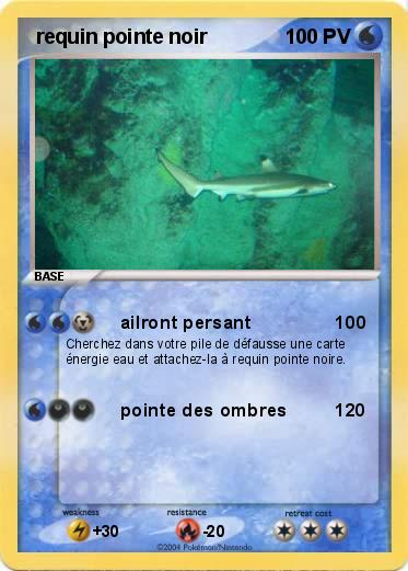 Pokemon  requin pointe noir