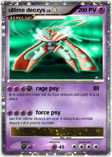 Pokemon ultime deoxys