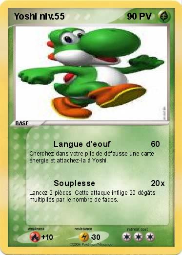 Pokemon Yoshi niv.55