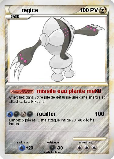 Pokemon regice